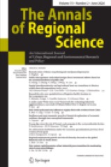 Annals of Regional Science cover
